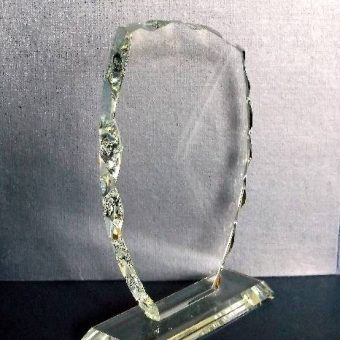 Jaggered edge sheild a Jaggered edge sheild a
